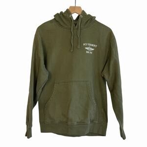 Mens PCU Vermont Submarine Green Hoodie Sweatshirt SSN792 Est M US Navy Dolphins